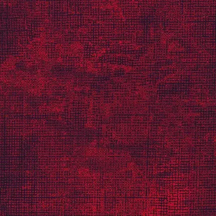 Red Crimson Chalk and Charcoal Cotton Wideback Fabric Per Yard
